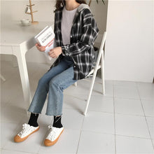 Load image into Gallery viewer, Plaid Hooded Shirt