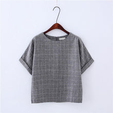 Load image into Gallery viewer, Plaid T-Shirt