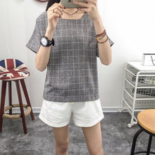Load image into Gallery viewer, Plaid T-Shirt
