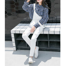 Load image into Gallery viewer, Plaid Turn-Down Collar Shirt