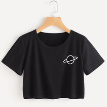 Load image into Gallery viewer, Planet Crop T-Shirt