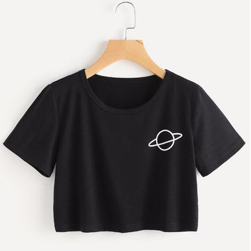 Planet Crop T-Shirt
