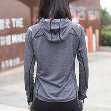 Load image into Gallery viewer, Quick Dry &amp; Breathable Sports Hooded Shirt