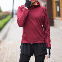 Load image into Gallery viewer, Quick Dry &amp; Breathable Sports Hooded Shirt