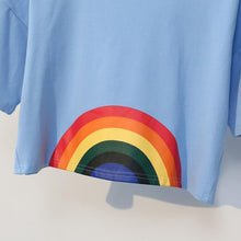 Load image into Gallery viewer, Rainbow Crop T-Shirt