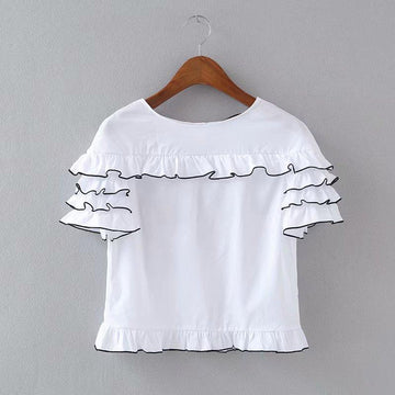 Ruffled Blouse