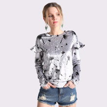 Load image into Gallery viewer, Ruffled Velvet Shirt