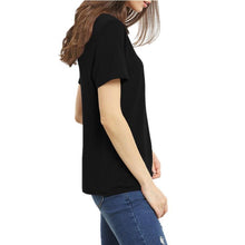 Load image into Gallery viewer, Short Sleeve V-neck T-Shirt (2 Colors)