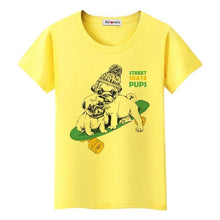 Load image into Gallery viewer, Skatting Puppy T-Shirt