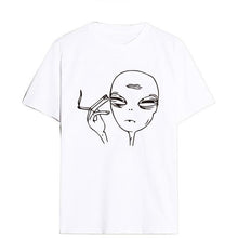 Load image into Gallery viewer, Smoking Print T-Shirt