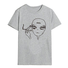 Load image into Gallery viewer, Smoking Print T-Shirt