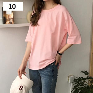 Solid Loose T-Shirt