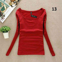 Load image into Gallery viewer, Solid Square Collar Shirt