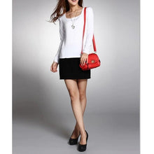 Load image into Gallery viewer, Solid Square Collar Shirt