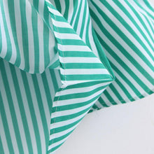 Load image into Gallery viewer, Striped Beading Blouse