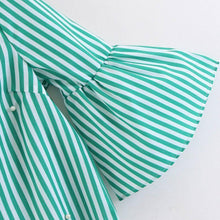 Load image into Gallery viewer, Striped Beading Blouse