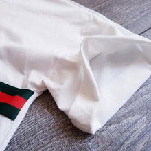 Load image into Gallery viewer, Striped Crop T-Shirt