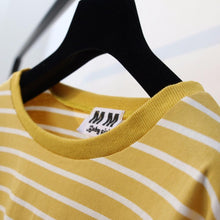 Load image into Gallery viewer, Striped Long Sleeve Crop Shirt