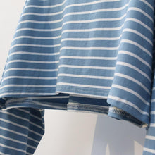 Load image into Gallery viewer, Striped Long Sleeve Crop Shirt