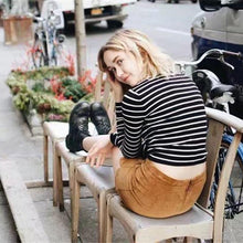 Load image into Gallery viewer, Striped Long Sleeve O-Neck Shirt