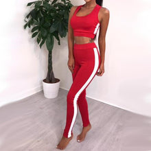 Load image into Gallery viewer, Striped Track Suit (2 Piece Set)