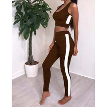 Load image into Gallery viewer, Striped Track Suit (2 Piece Set)