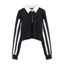 Load image into Gallery viewer, Striped Turn-Down Collar Shirt
