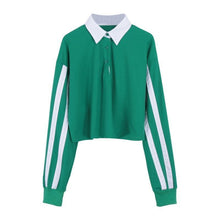 Load image into Gallery viewer, Striped Turn-Down Collar Shirt