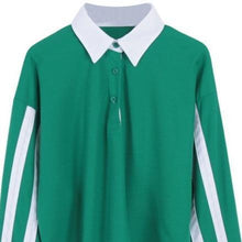 Load image into Gallery viewer, Striped Turn-Down Collar Shirt
