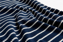 Load image into Gallery viewer, Striped V-Neck T-Shirt