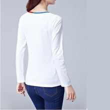 Load image into Gallery viewer, Striped V-Neck T-Shirt