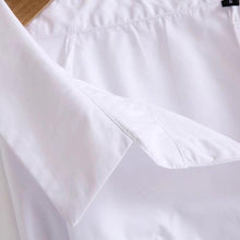 Load image into Gallery viewer, Turn-Down Collar and Gathered Sleeve Shirt