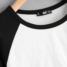 Load image into Gallery viewer, Two Tone Crop Shirt