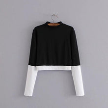 Load image into Gallery viewer, Two Tone Long Sleeve Shirt