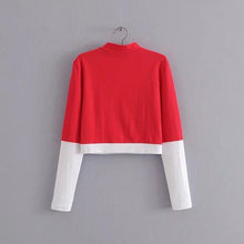 Load image into Gallery viewer, Two Tone Long Sleeve Shirt