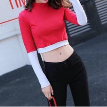 Load image into Gallery viewer, Two Tone Long Sleeve Shirt