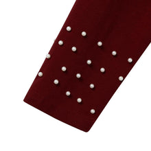 Load image into Gallery viewer, Beaded Long Sleeve V-Neck Shirt