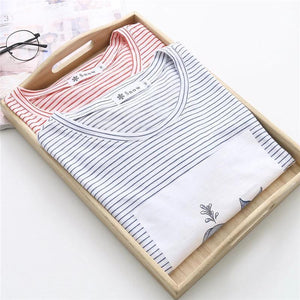 Whale Striped T-Shirt