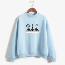 Load image into Gallery viewer, Three Cats Sweatshirt