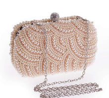 Load image into Gallery viewer, Evening Clutch With Pearls