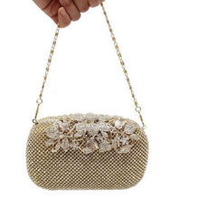 Load image into Gallery viewer, Floral Evening Clutch