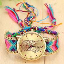 Load image into Gallery viewer, Colorful Knitted Bracelet Watch (8 Colors)