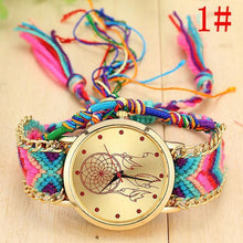 Load image into Gallery viewer, Colorful Knitted Bracelet Watch (8 Colors)