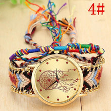 Load image into Gallery viewer, Colorful Knitted Bracelet Watch (8 Colors)