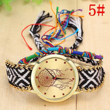 Load image into Gallery viewer, Colorful Knitted Bracelet Watch (8 Colors)