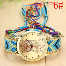 Load image into Gallery viewer, Colorful Knitted Bracelet Watch (8 Colors)
