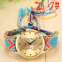 Load image into Gallery viewer, Colorful Knitted Bracelet Watch (8 Colors)