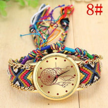 Load image into Gallery viewer, Colorful Knitted Bracelet Watch (8 Colors)