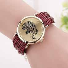 Load image into Gallery viewer, Elephant Bracelet Watch (10 Colors)