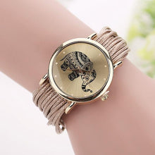 Load image into Gallery viewer, Elephant Bracelet Watch (10 Colors)